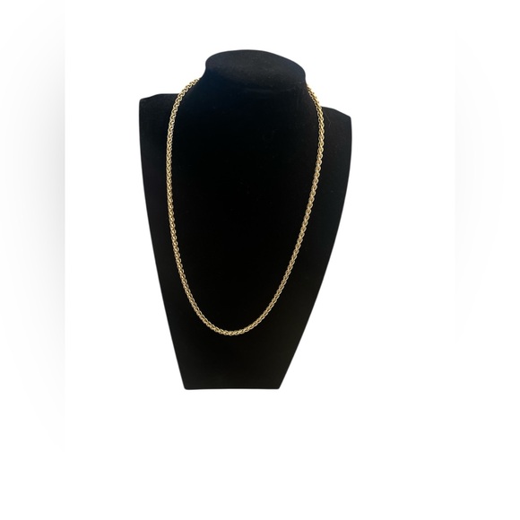 Judith Ripka Gold Rope Chain Necklace - Picture 3 of 4